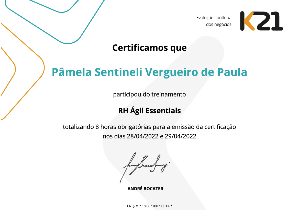 Certificado K21
